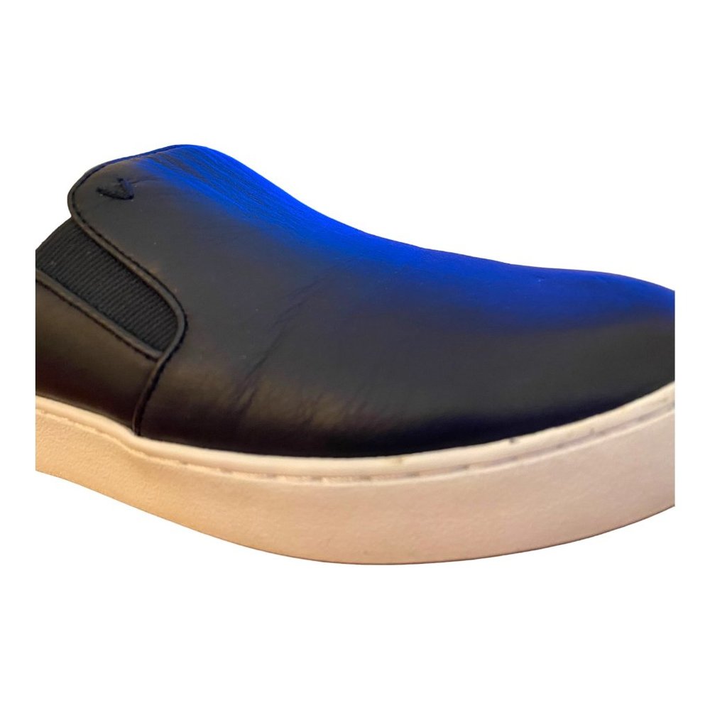 Vionic Splendid Dakota Women US 8.5 Black Leather Slip on Mule Stability Support - Picture 5 of 13